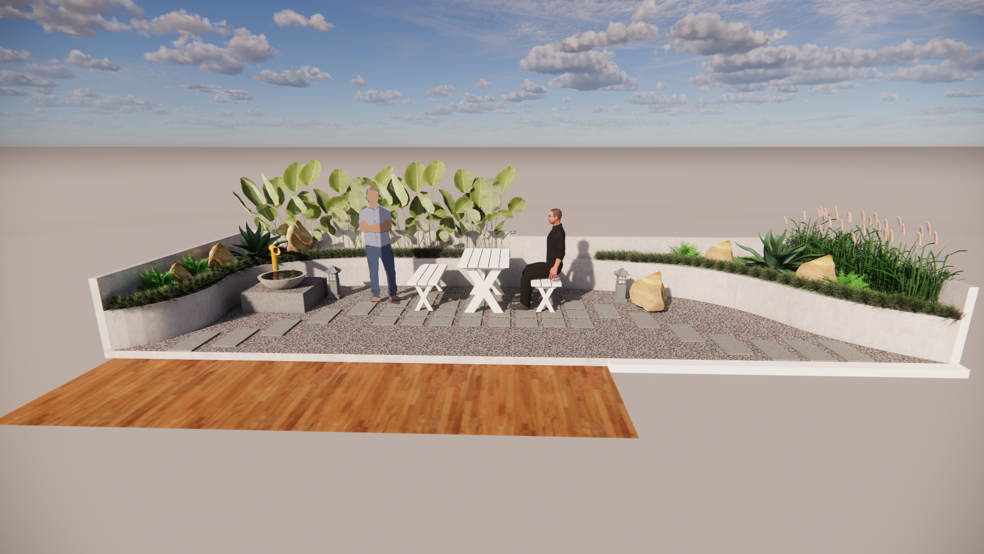 desain taman