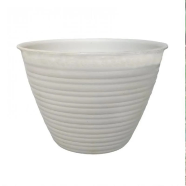 Pot Plastik ST-008 (Pot Tawon) Putih (d:24 t:18 l:14)