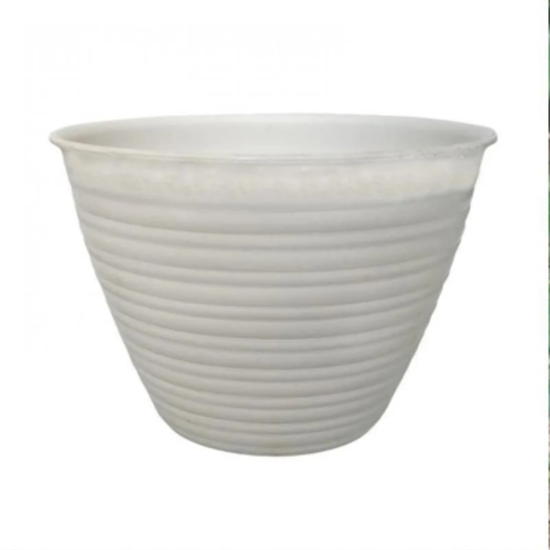 Pot Plastik ST-008 (Pot Tawon) Putih (d:30 t:22 l:17)