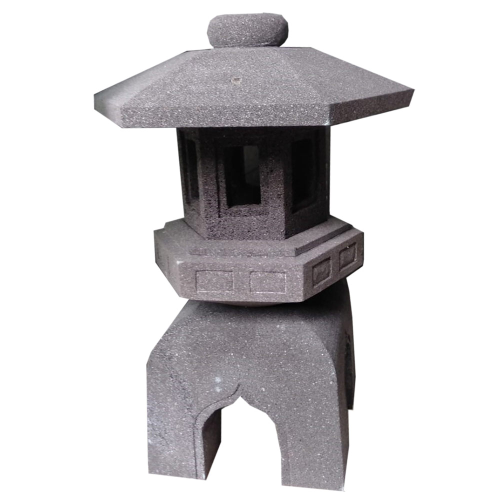 Batu penutup lampu tipe jepang+ Lampu 4 watt+ fitting lampu E14+ Kabel 5 m+ aksesoris (kecil) t:45cm l: 30cm