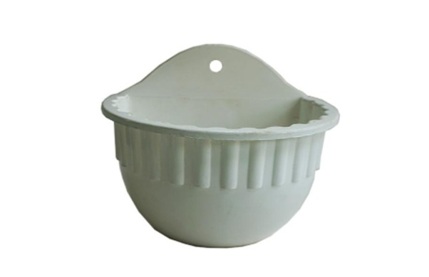 Pot Plastik ST-012 Hitam/Putih (d:20 t:12 l:10)