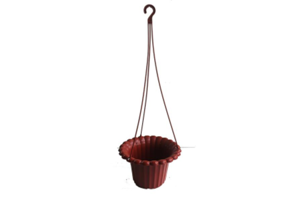 Pot Plastik ST-017 Coklat (d:20 t:14 l:11)
